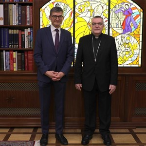 Kardinal Bozanić primio austrijskog veleposlanika u Hrvatskoj